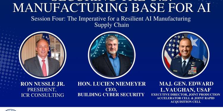 The Imperative for a Resilient AI Manufacturing Supply Chain