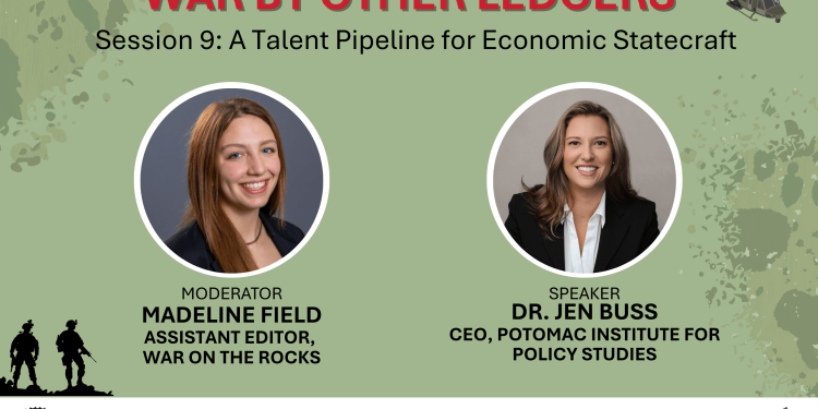War By Other Ledgers: A Talent Pipeline for Economic Statecraft
