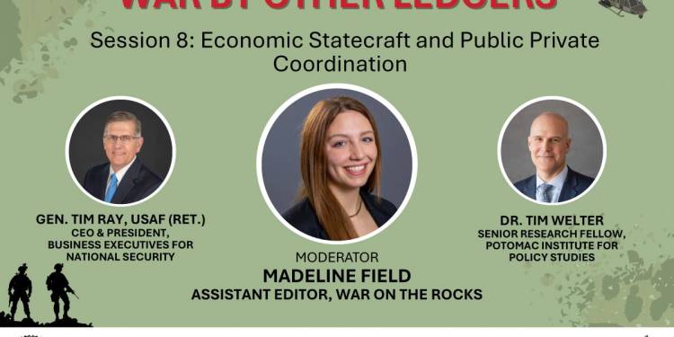 War by Other Ledgers: Economic Statecraft & Public Private Coordination
