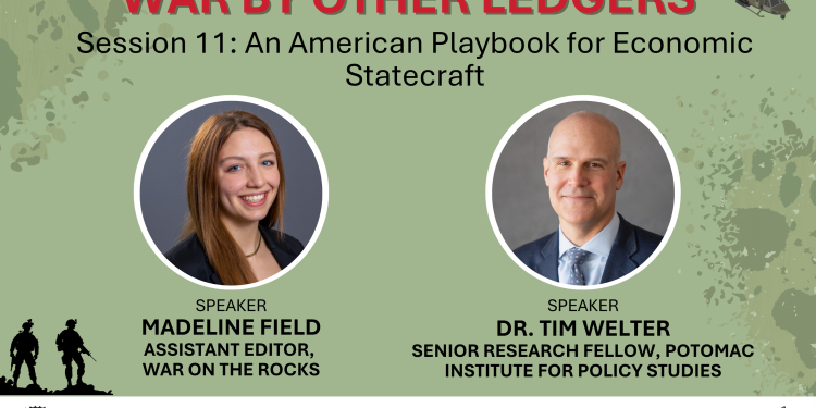 War By Other Ledgers: An American Playbook for Economic Statecraft